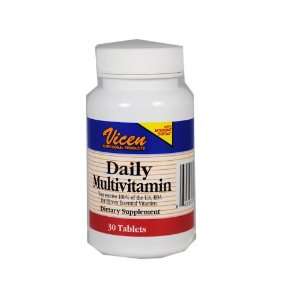  Daily Multivitamin Dietary Supplement 30 Tablets Day