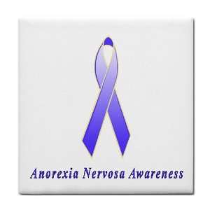  Anorexia Nervosa Awareness Ribbon Tile Trivet Everything 