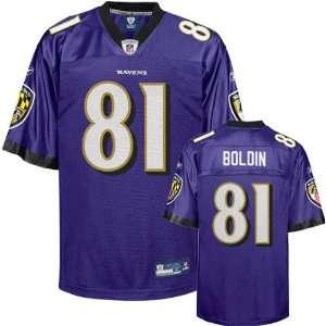  Anquan Boldin Purple Reebok NFL Replica Baltimore Ravens 