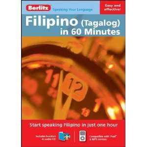  Berlitz 686084 Filipino Tagalog In 60 Minutes   Audio CD 