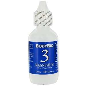 Body Bio   Liquid Minerals Magnesium 3   2 oz. Health 