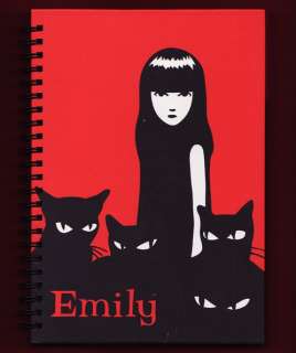 NEW Emily the Strange Kitty Cats POSSE Spiral Journal  
