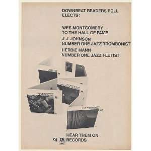  1968 Wes Montgomery J J Johnson Herbie Mann A&M Records 