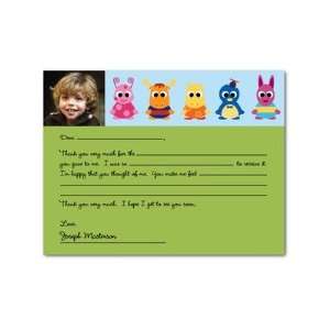  Thank You Cards   The Backyardigans Colorful Bash By 