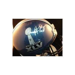  Aaron Rodgers Signed Helmet   Replica   Autographed NFL 