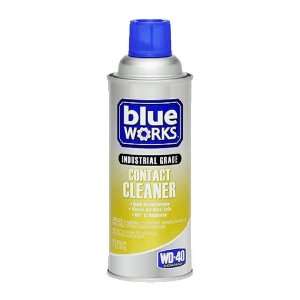 blue WORKS 110283 Industrial Grade Contact Cleaner Spray, 11 oz 