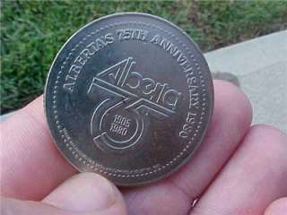 Alberta Canada Calgary Dollar Stampede Medal Coin  