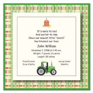  Down On The Farm Layered Invitations Health & Personal 