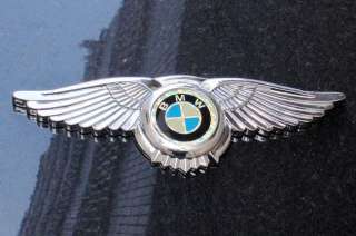 BMW Badge Car Logo wings 3M Front Hood Bonnet Emblem  