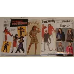  Simplicity Assorted Sewing Patterns 