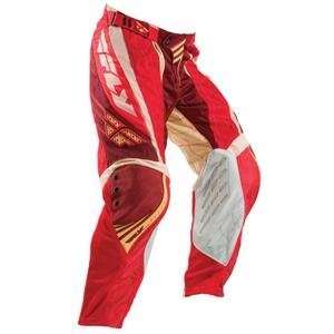  Fly Racing Evolution Pants   2008   32/Red/Wine/Sand Automotive