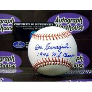  Joe Garagiola Autographed/Hand Signed Baseball inscribed 