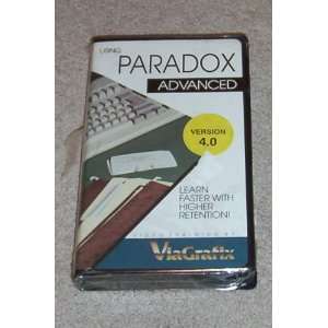  Using Paradox Advanced Version 4.0 