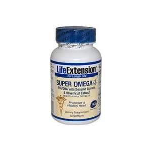 Life Extension Extension, Super Omega 3, EPA/DHA with Sesame Lignans 