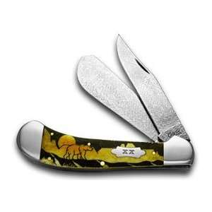   Grizzly Mtn Antique LG Saddlehorn 1/25 Pocket Knife