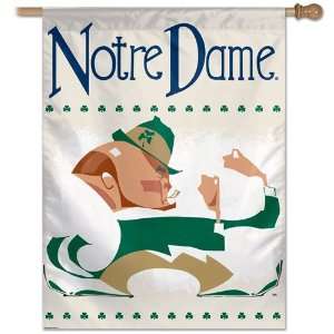    Notre Dame Banner 2010 Vintage College Flag