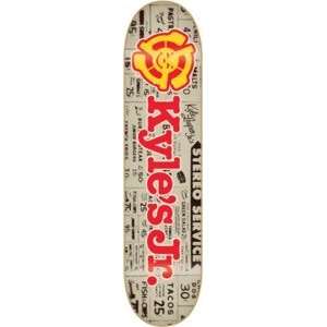  Stereo Kyle Leeper Kyles Jr. Skateboard Deck   7.5 x 31 