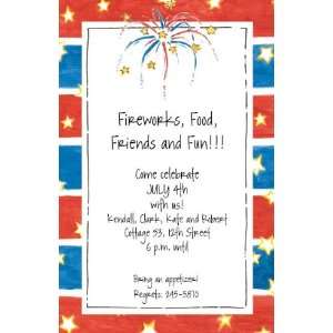  Fireworks Invitations