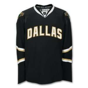   Stars Reebok EDGE Authentic Home NHL Hockey Jersey Size 60 Sports
