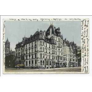  Reprint Hotel Vendome, Boston, Mass 1902 1903