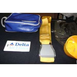 Delta Airlines Non functional Demonstration Passenger Mask Assembly