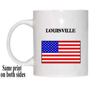 US Flag   Louisville, Kentucky (KY) Mug 