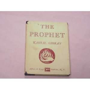  The Prophet by Kahlil Gibran 1960 Hardcover  N/A  Books