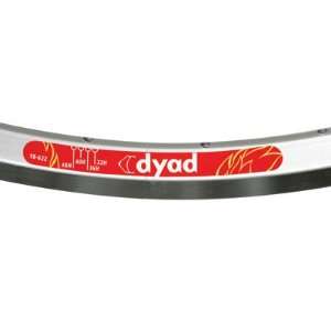  Velocity Dyad Rim   700 x 20/23   36H Silver Sports 