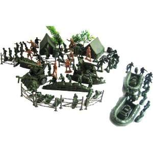  120pc Military Toy Army Men Soldier Play Set Toys & Games