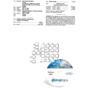    NEW Patent CD for BURNER CONTROL APPARATUS 