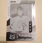 Nick Palmieri 10/11 UD The Cup Rookie Masterpieces Printing Plate # 1 