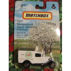 Matchbox 72nd Shenandoah Apple Blossom Festival Limited Edition Model 