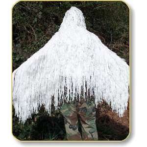   Exclusive By GhillieSuits Ghillie Poncho Winter White