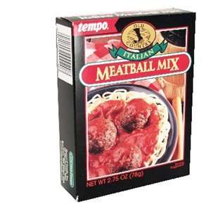 Tempo Italian Meatball Mix 2.75oz 12 CT  Grocery & Gourmet 