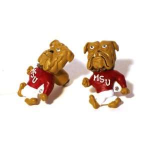 Mississippi State Bulldogs Set of Two Drawer Pulls Sports 