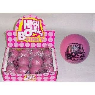 Pinky Rubber Balls   12 Count