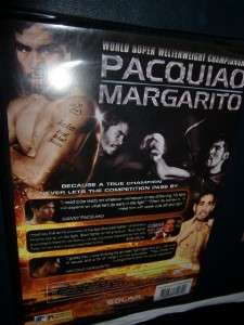 MANNY PACQUIAO vs ANTONIO MARGARITO DVD BOXING PHILS  