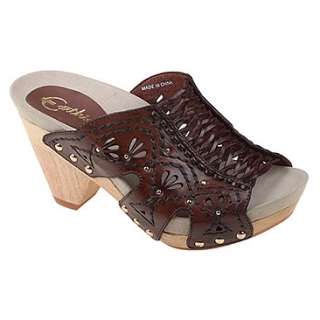 Earthies Womens Riviera Sandal Almond Brown Leather US 7  