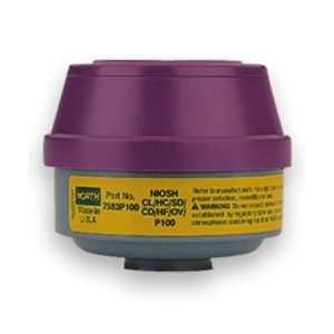   Organic Vapor Acid Gas Cartridge & P100 Filter Combo