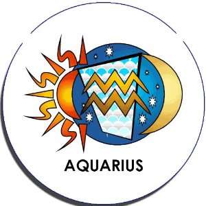 Aquarius   Sign of Zodiac   2.25 Button Magnet