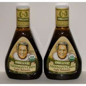Newmans Own Organic Light Balsamic 24 Oz (2 Pack)  