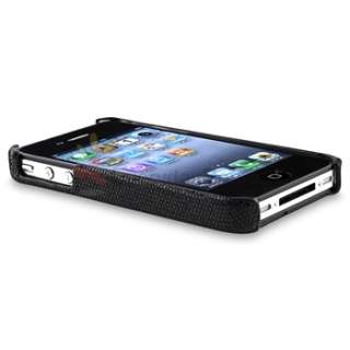   Case Skin Cover+Privacy Filter for Verizon ATT iPhone 4 4G 4S  