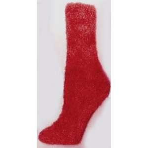  Red Plush Soft Fuzzy Socks Toys & Games