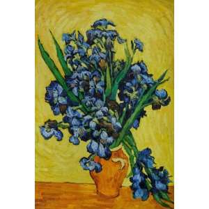  Van Gogh Paintings Irises in a Vase
