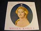 MILIZA KORJUS QUEEN OF MELODY LP LWO SHIP SEALED