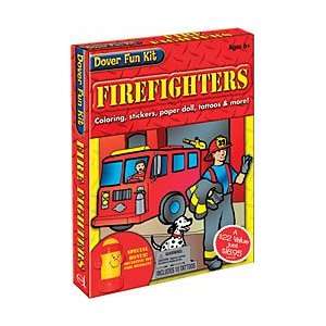  FIREFIGHTERS FUN KIT Arts, Crafts & Sewing
