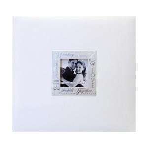  Expressions Postbound Album 8X8   Wedding   White Arts 