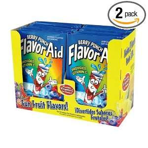 Flavor Aid Drink Mix, Berry Punch Grocery & Gourmet Food