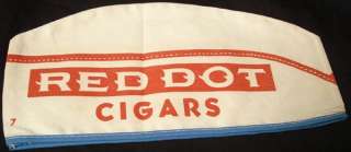 RED DOT CIGARS ~ VENDORS TOBACCO HAT ~  