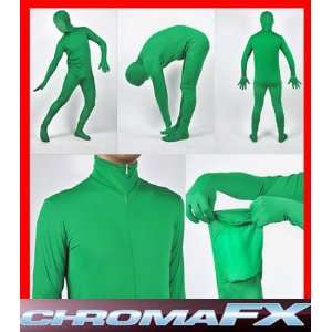  ChromaFX Chroma Key Green Screen Body Suit Everything 
